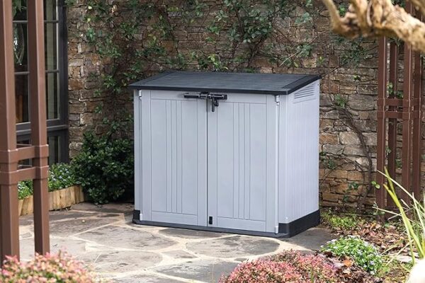 Store it Out Nova Gartenschuppen aus Kunststoff – Bild 3